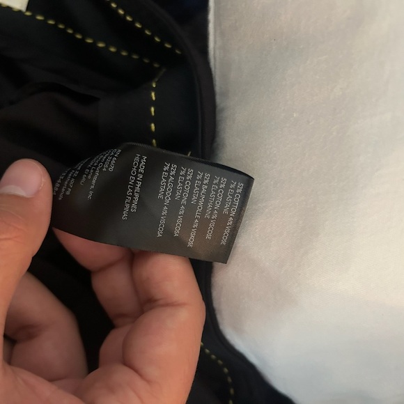 Maeve By Anthropologie Women’s Black Pull-On Dress Pants Sz 0 - Picture 8 of 8